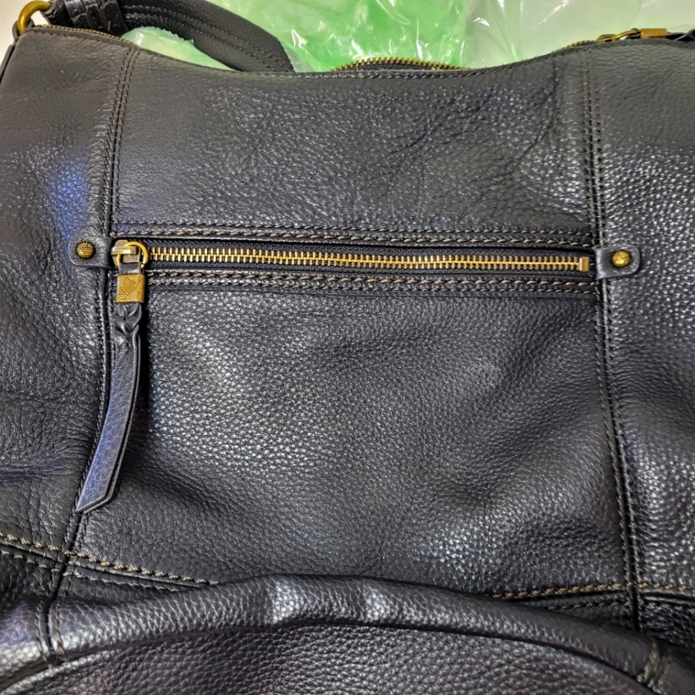 The Sac Pebble Leather Hobo Shoulder Bag